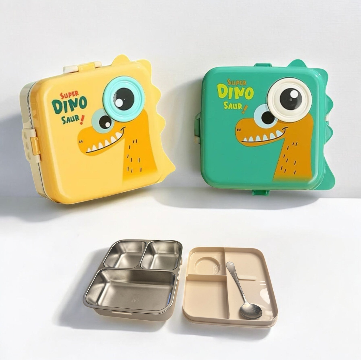 Dino shape bento