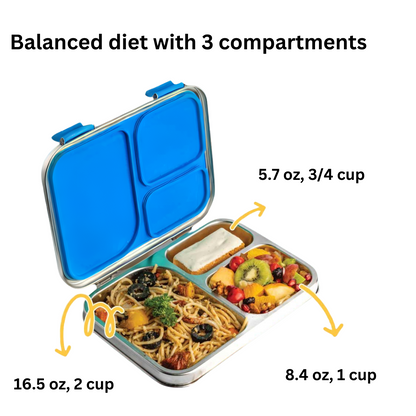 Bento Steel  - Blue