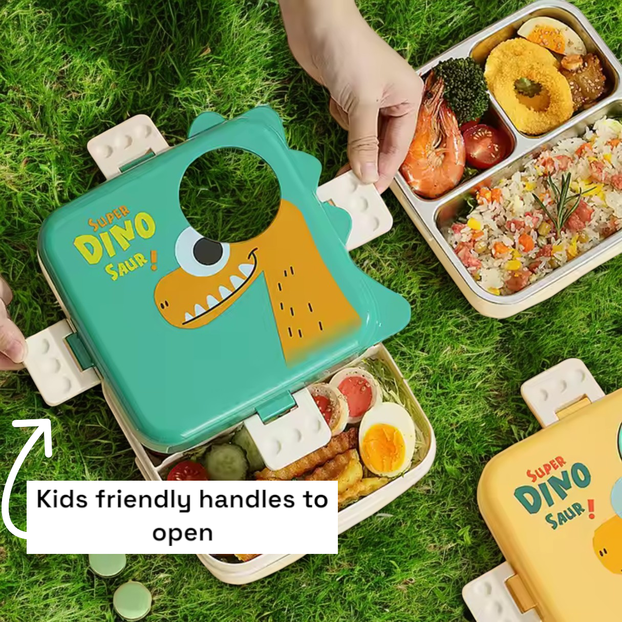 Bento Dino - Yellow
