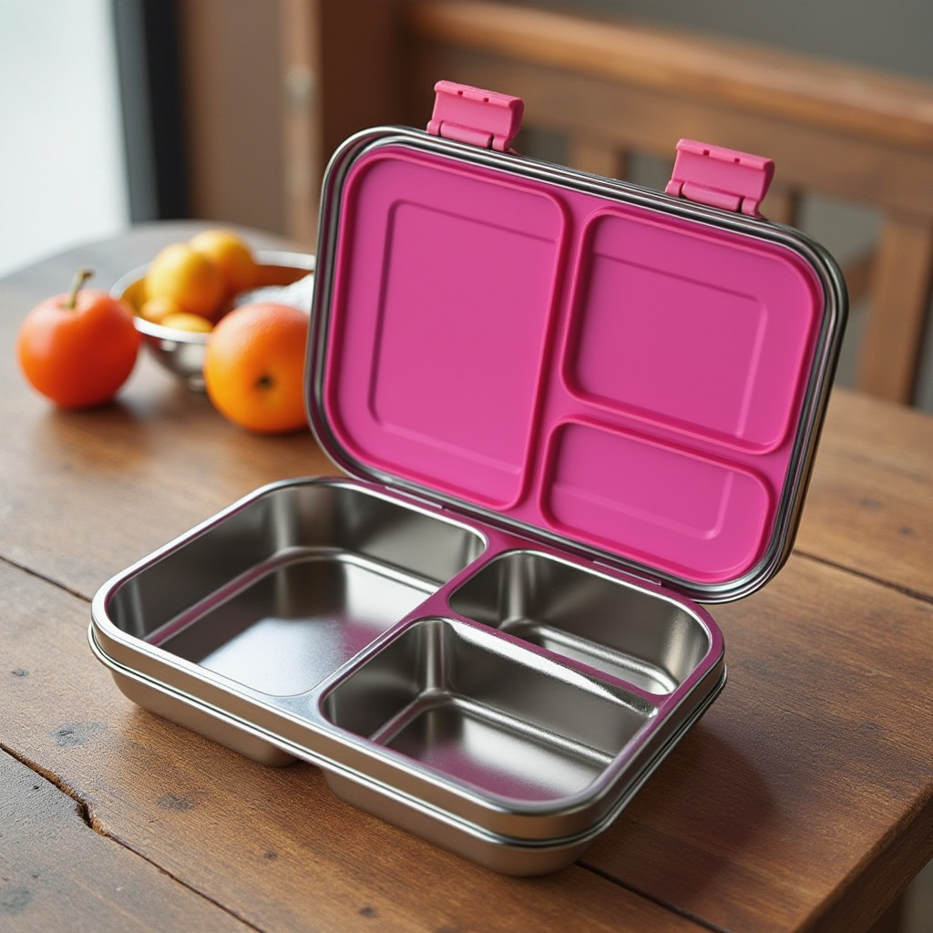 Bento Steel - Pink